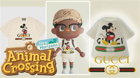 gucci shirt animal crossing new horizons|List of clothing in New Horizons .